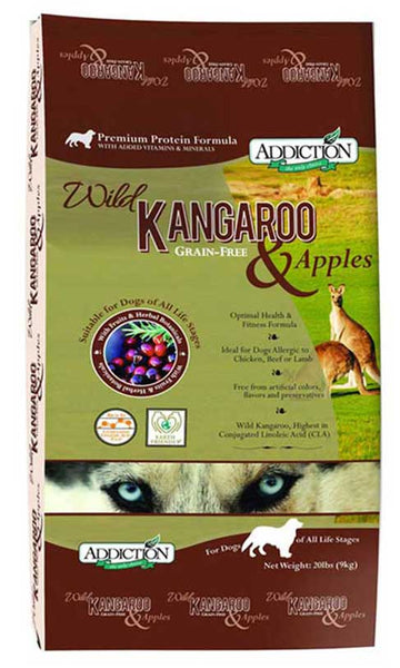 Addiction Wild Kangaroo Apples We Deliver NZ Natural Pet Food